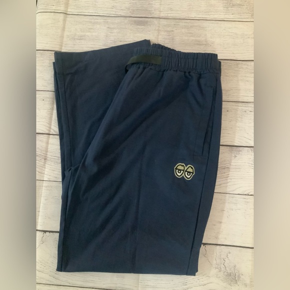 Krooked Eyes Elastic Waist Pants - Picture 1 of 3